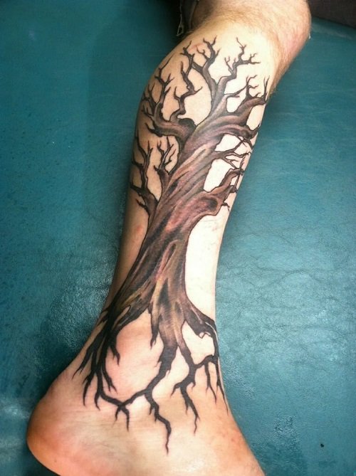 oak tree tattoos 3