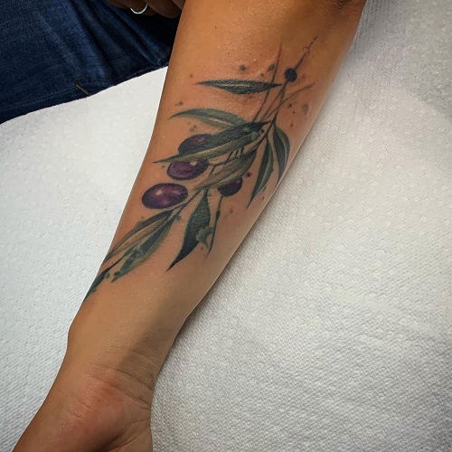 olive branch coverup tattoo 1