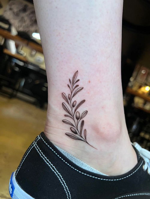 best olive branch tattoos 5