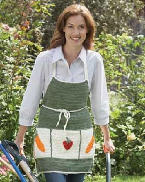  DIY Crochet Gardening Apron Patterns