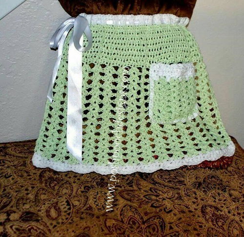 Small Crochet Apron Pattern