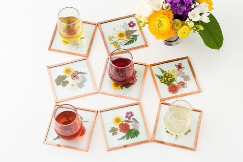 Diy ideas with pressed flowers 2