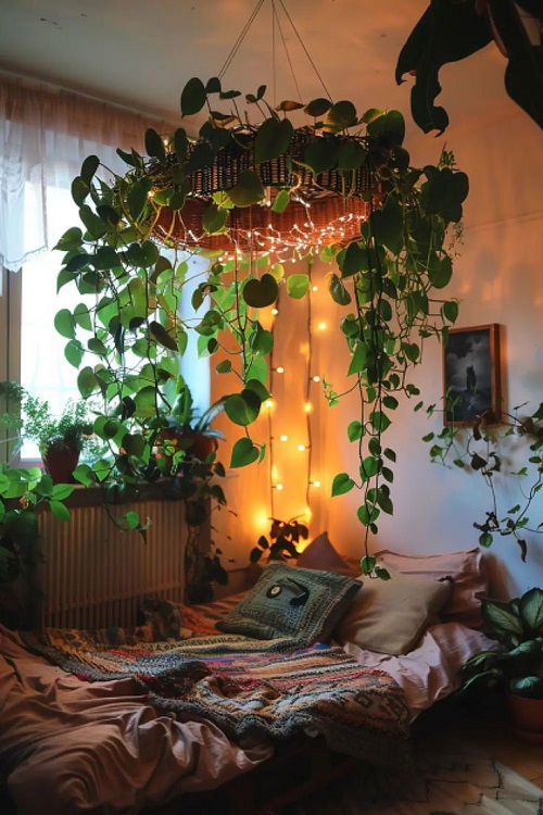 Hanging Plant Display Ideas 19